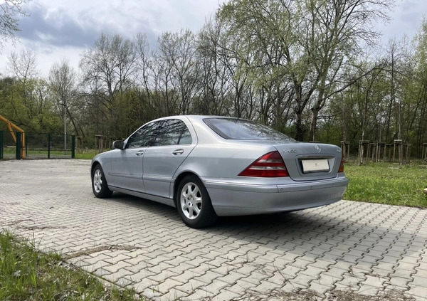 Mercedes-Benz Klasa S cena 21900 przebieg: 170000, rok produkcji 2000 z Częstochowa małe 742